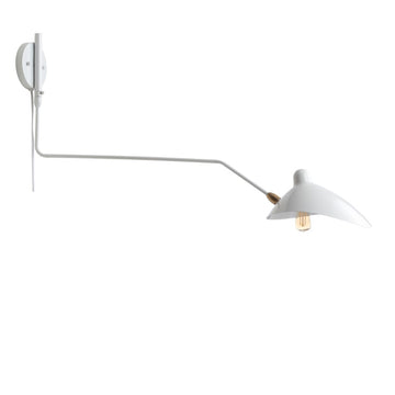 Frank 35" Iron Retro Swing LED Wall Sconce - JONATHAN Y
